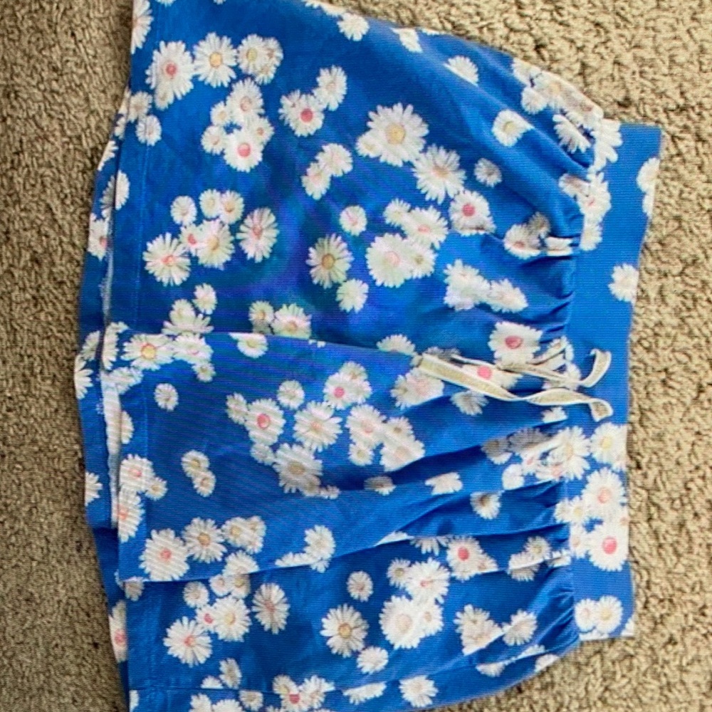 Oshkosh Bgosh Girls Flower Pattern skirts Blue